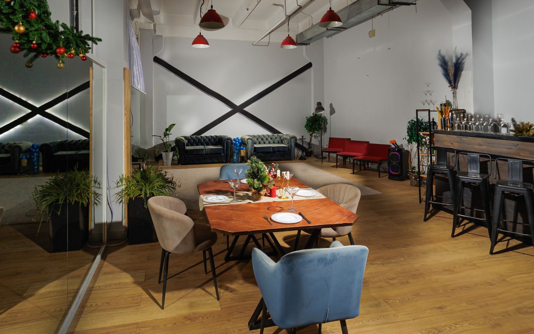 Интерьер площадки Сорель