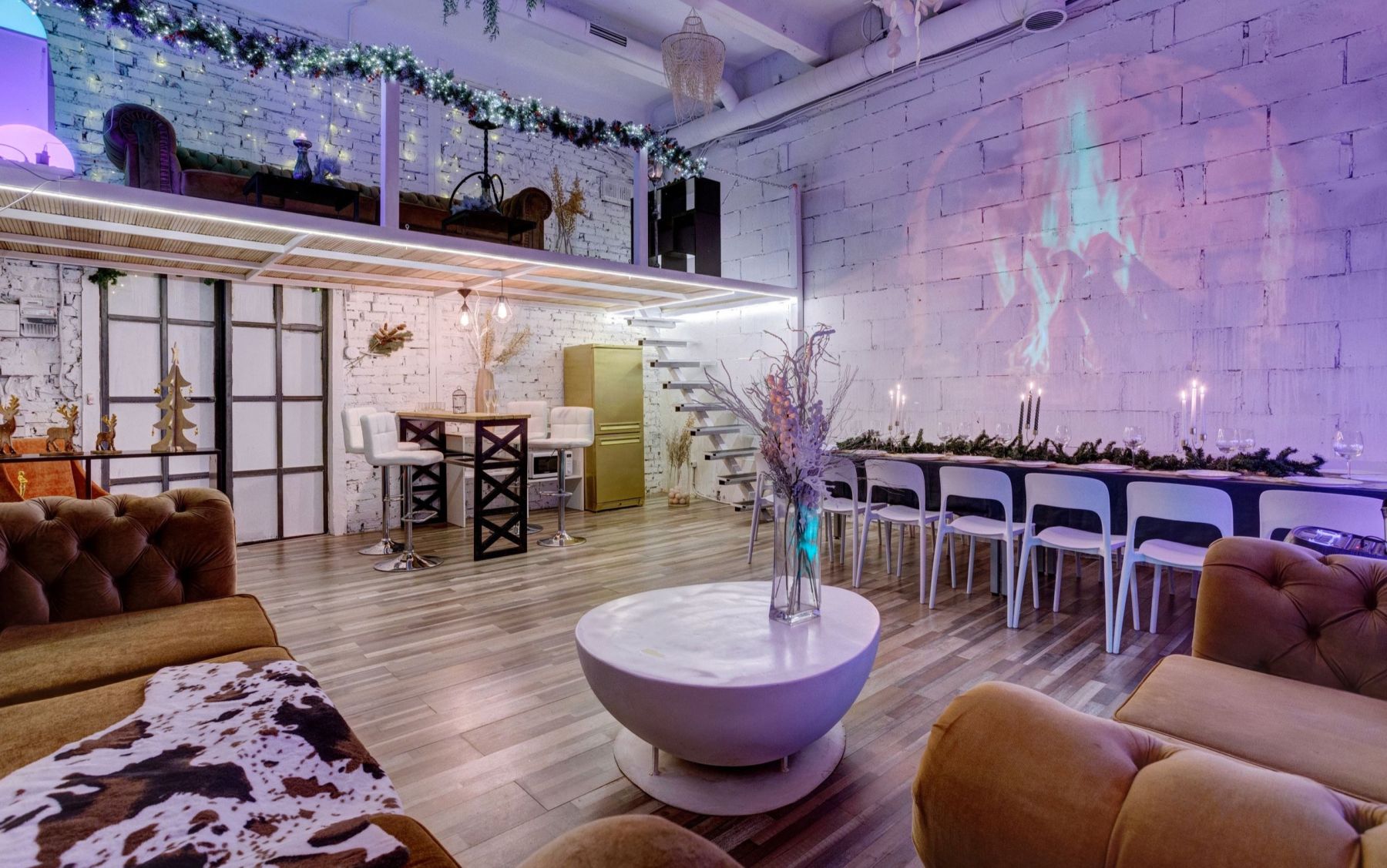 Лофт White - интерьер