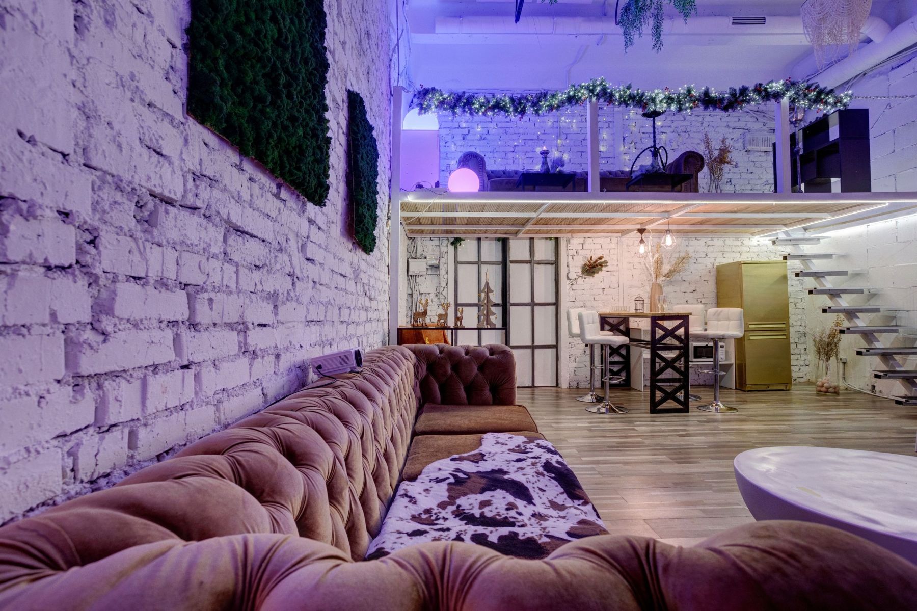 Лофт White - барная стойка