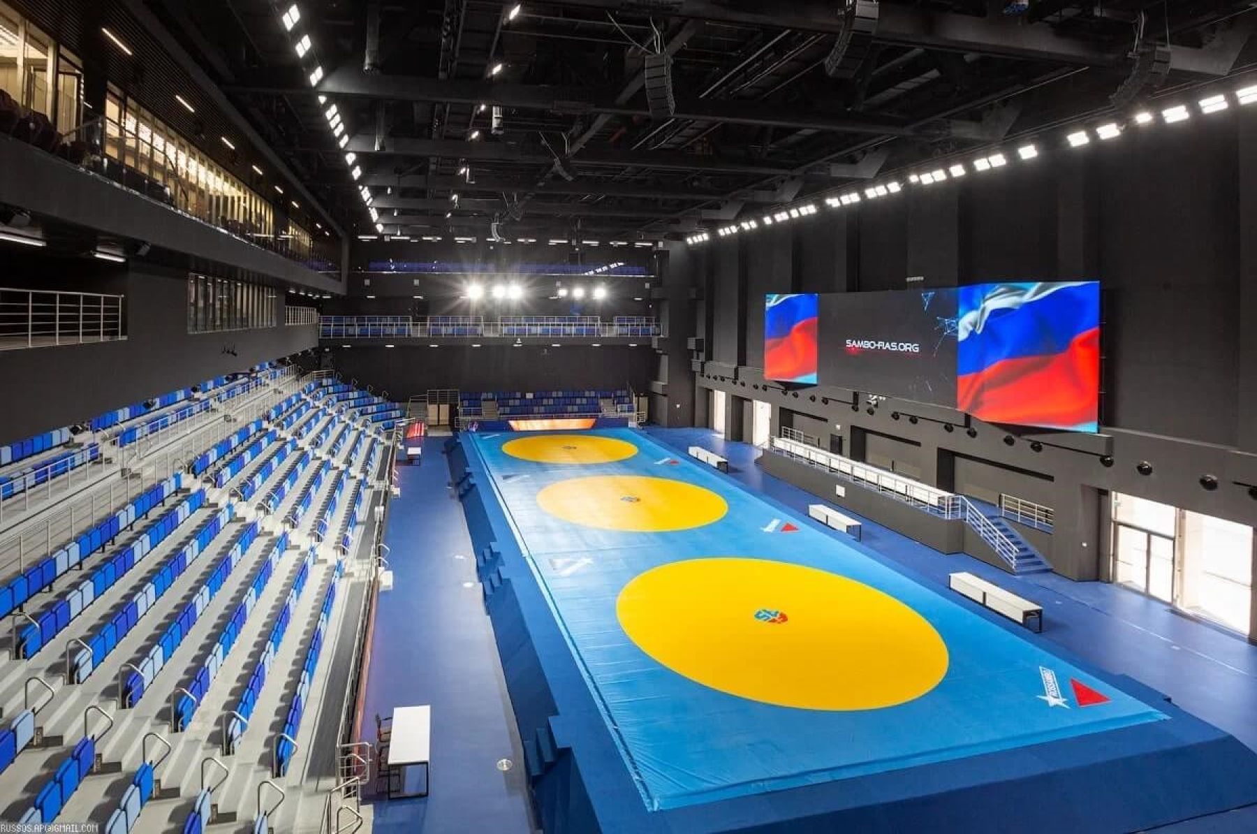 Фойе Спортивного Дворца Самбо