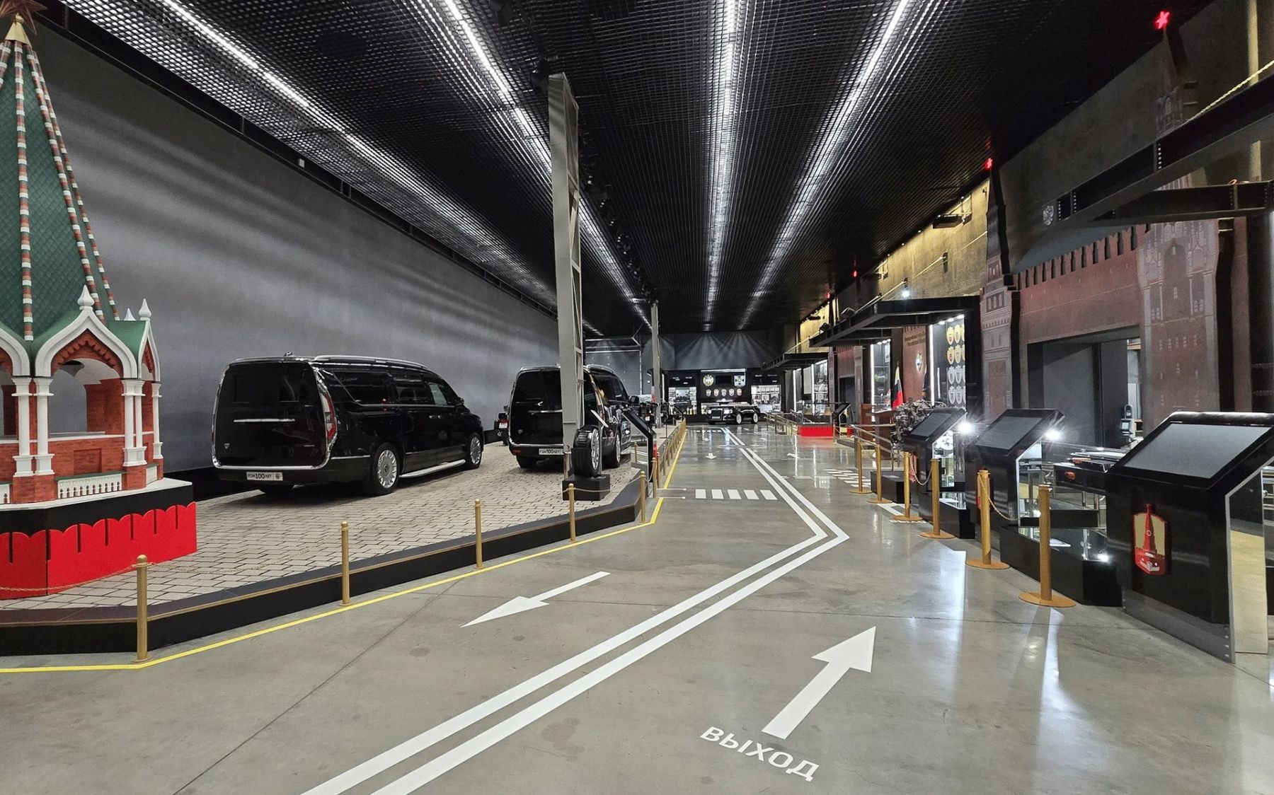 Гараж для мероприятий на ВДНХ - основной зал