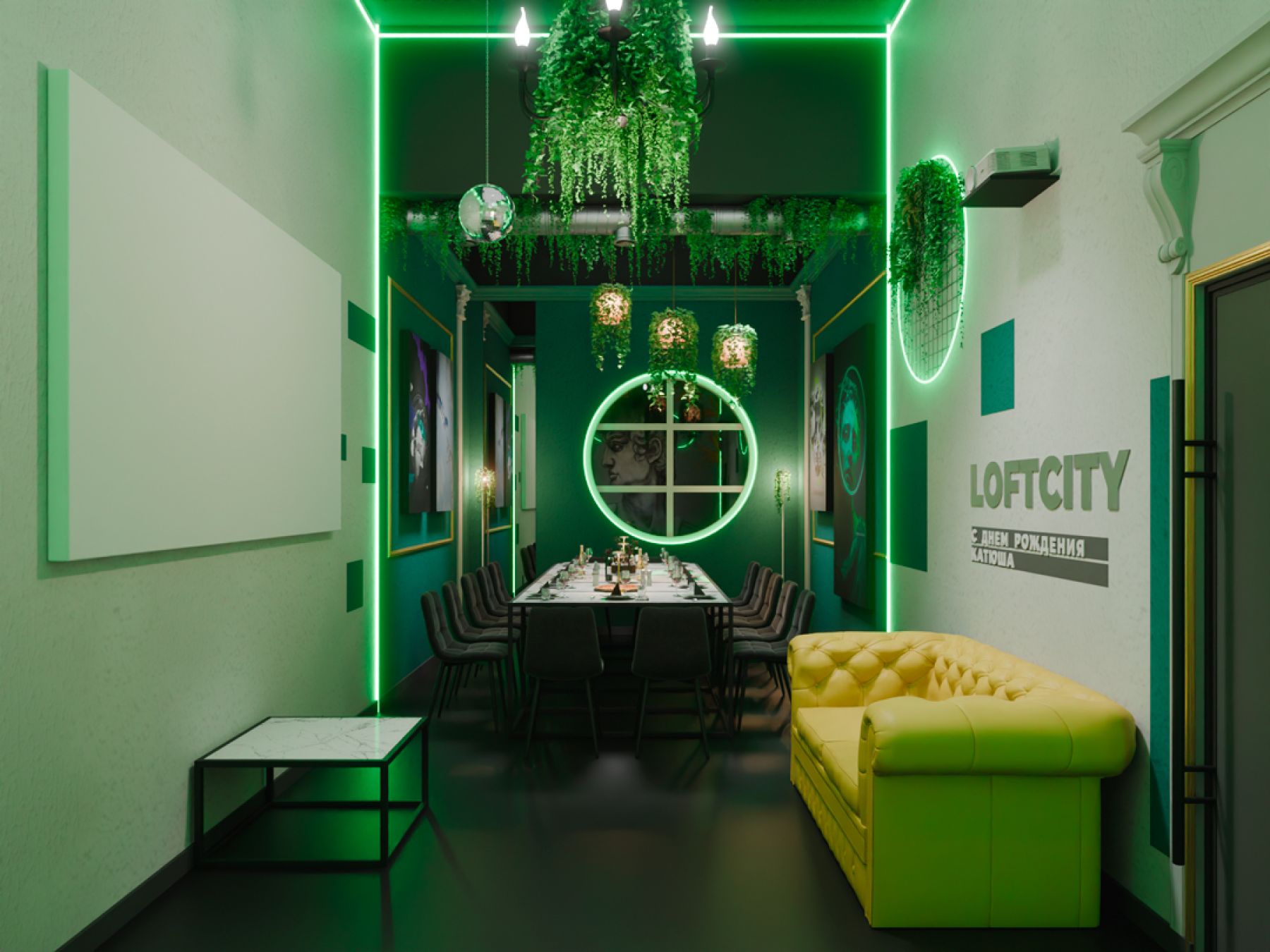 Античный лофт - уютная атмосфера