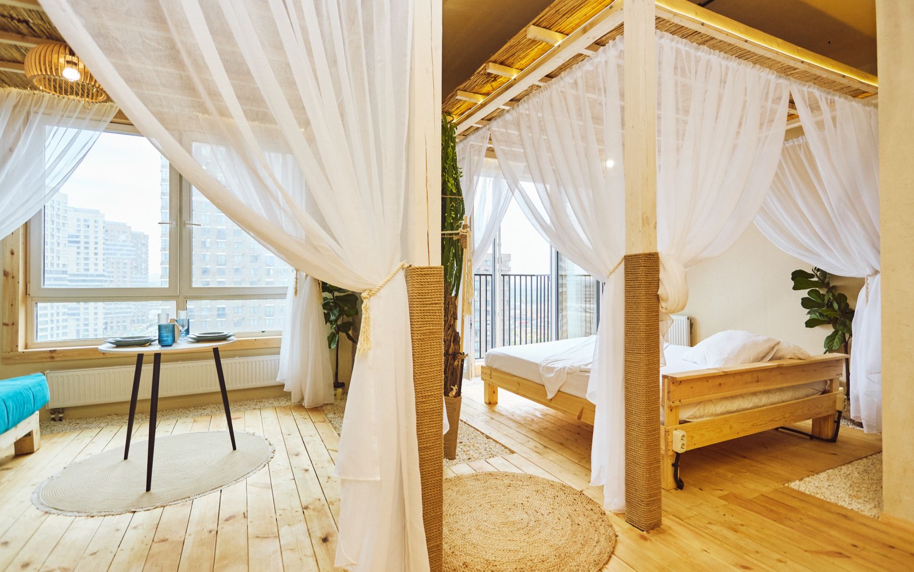 Лавиани: тропический лофт в Москве - интерьер