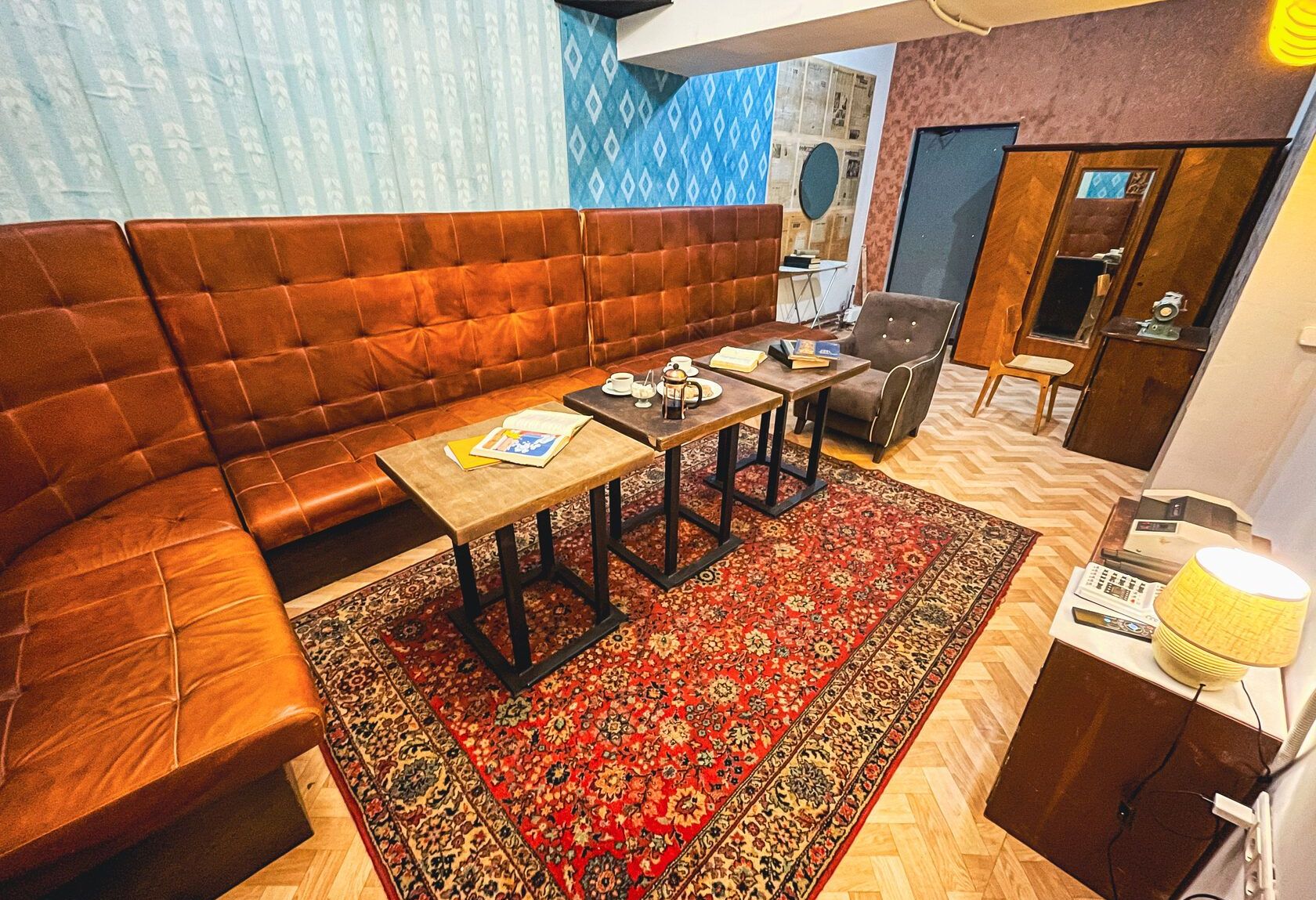 Караоке и музыкальная система в лофте