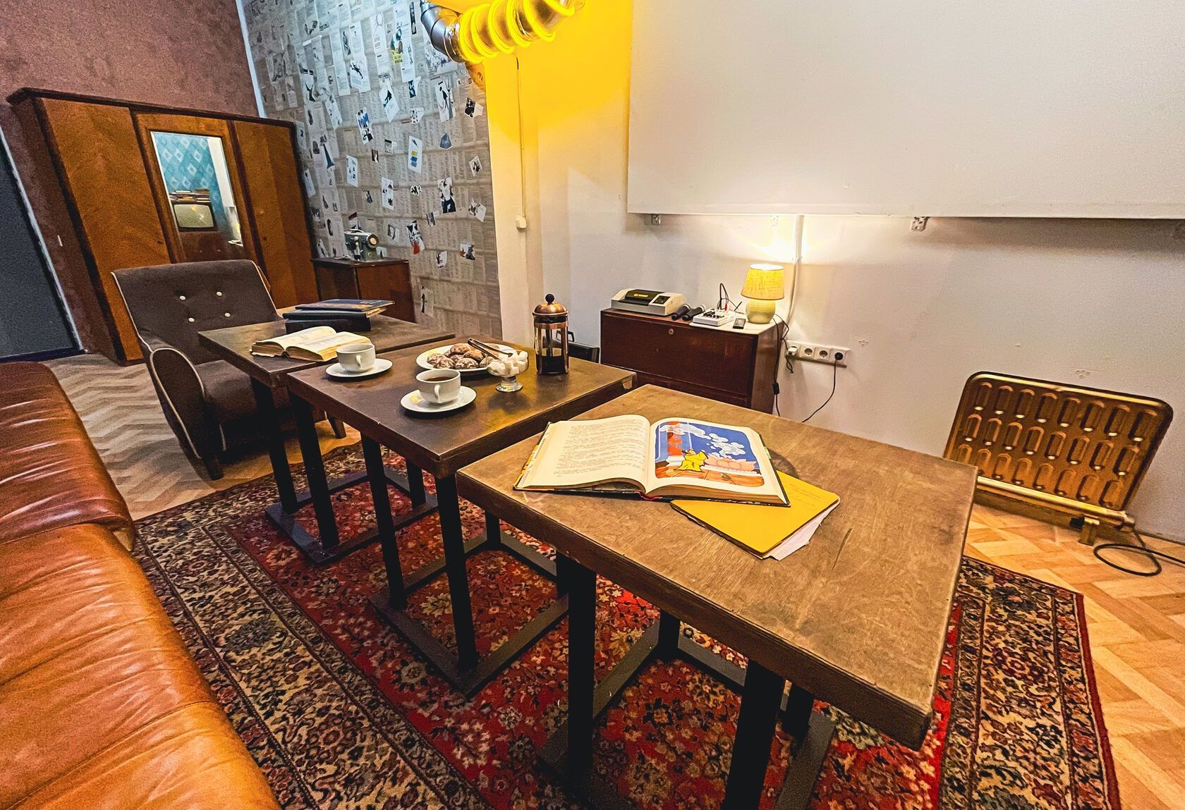 Общая зона для отдыха в лофте