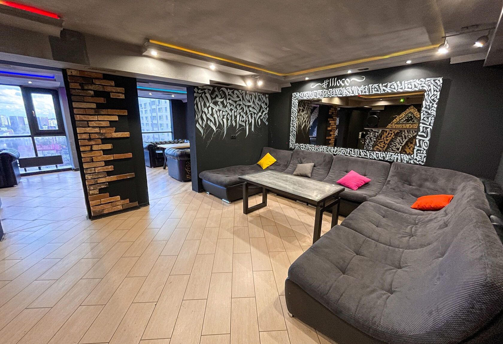 Лофт с панорамным видом на Москву