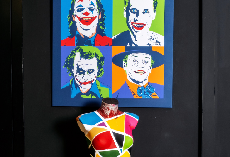 Яркий лофт с террасой в Москве - интерьер