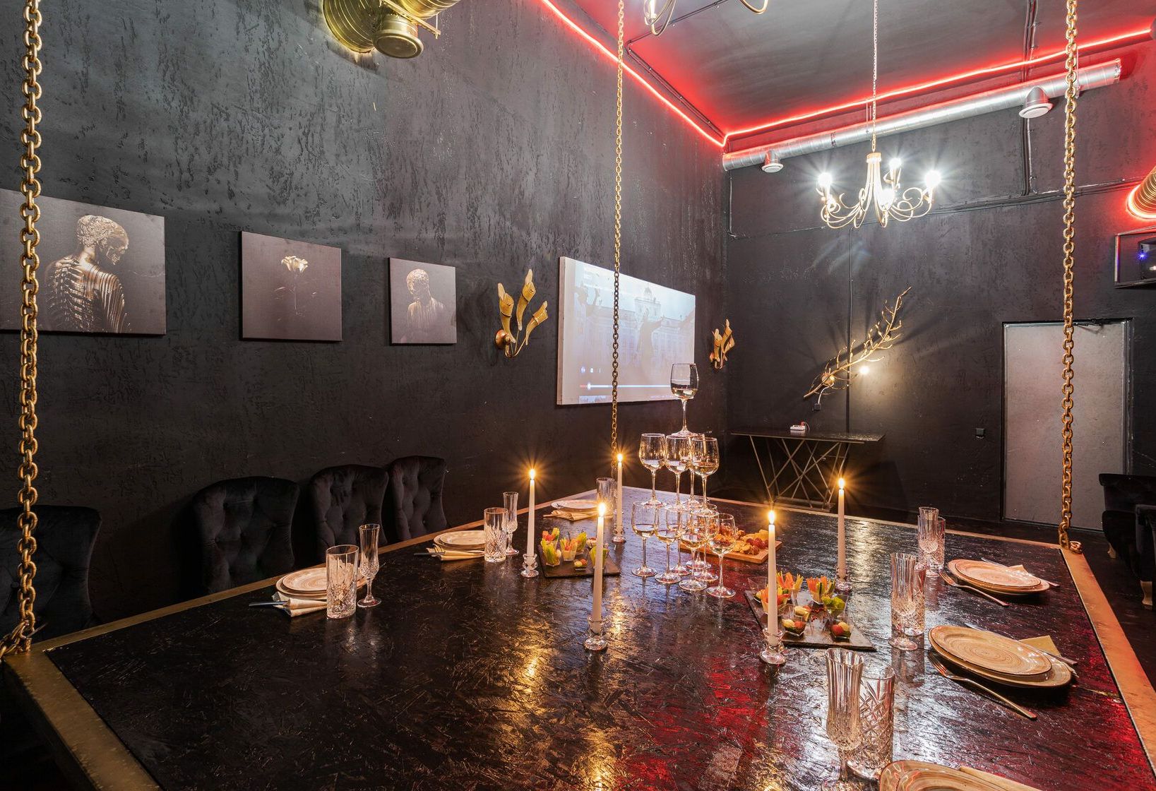 Лофт в стиле барокко с панорамным видом