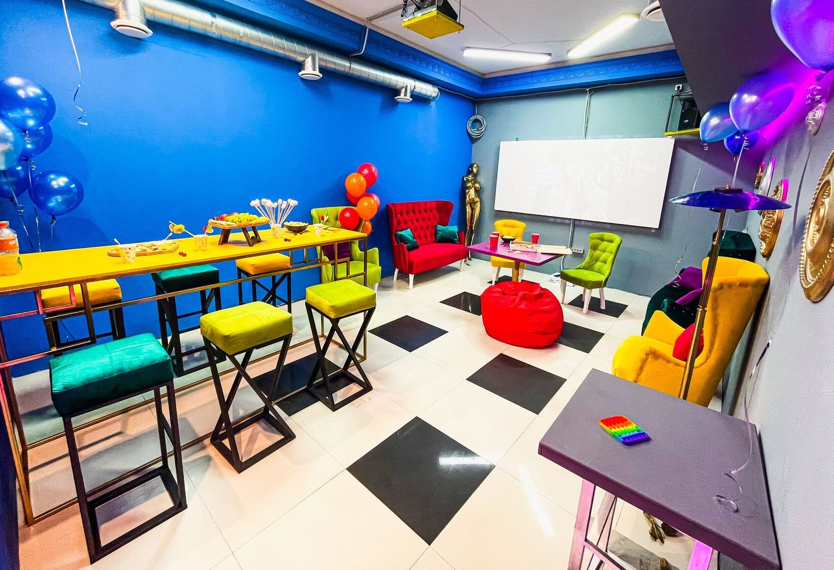 Простор для празднования в центре Москвы