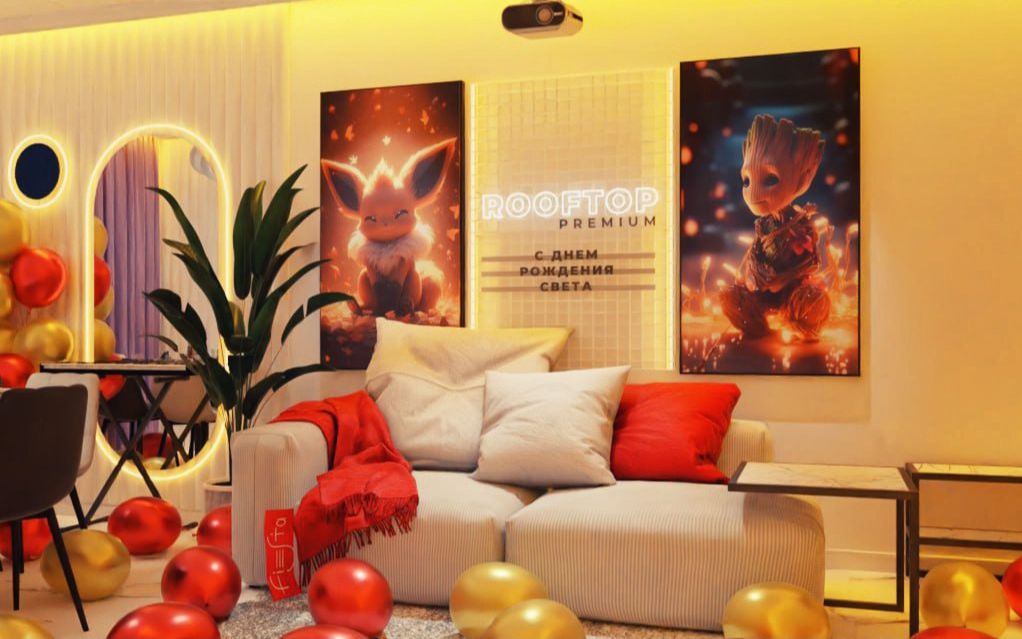 Лофт для детских мероприятий в Москве - интерьер