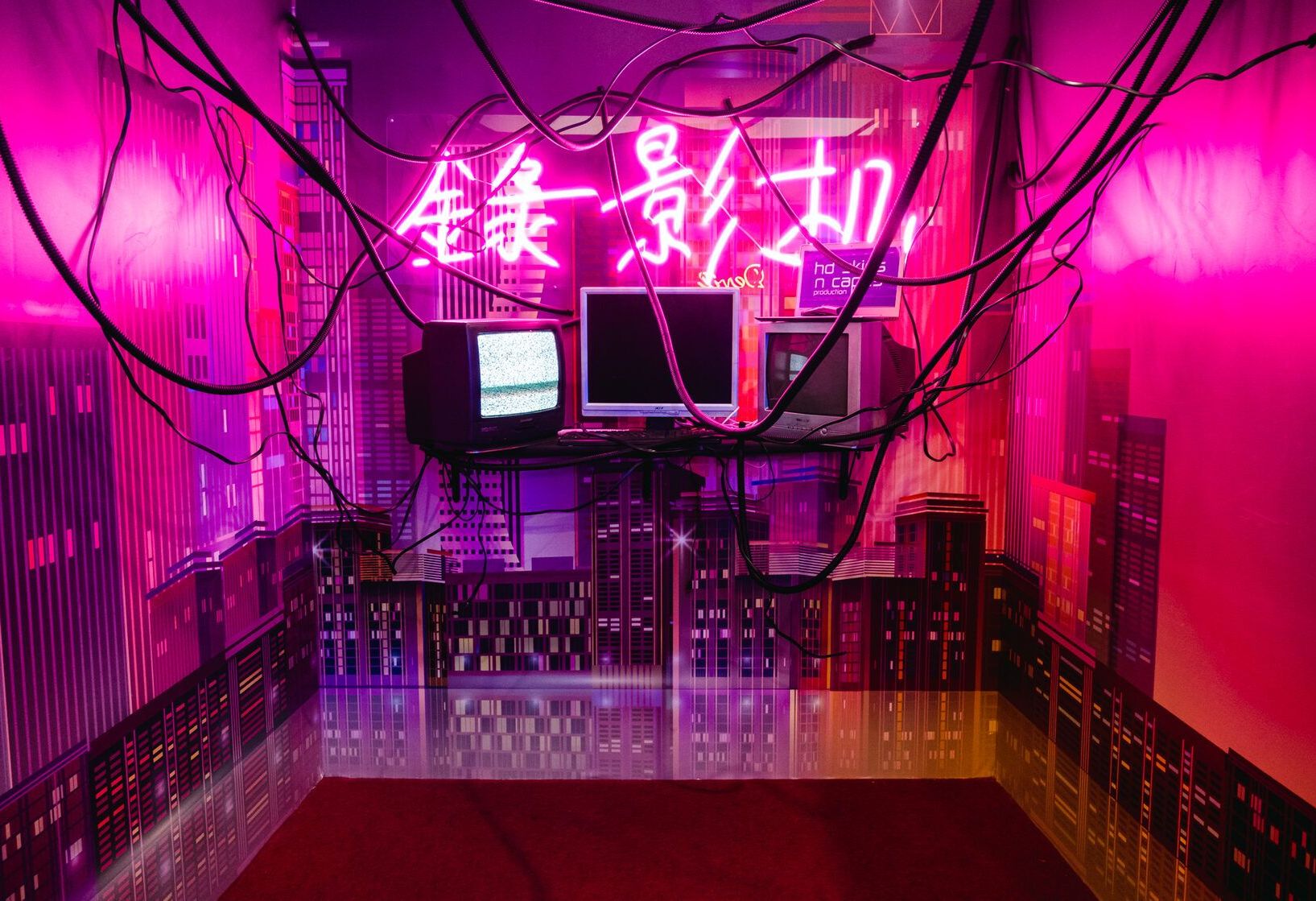 Зона для мероприятий в лофте