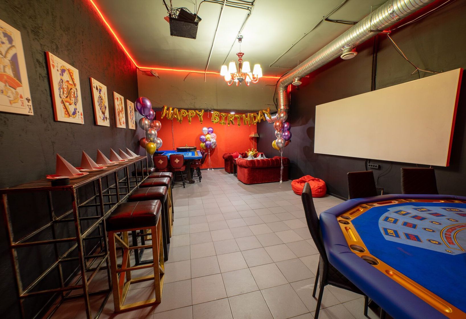 Лофт для вечеринок в Москве - общий вид