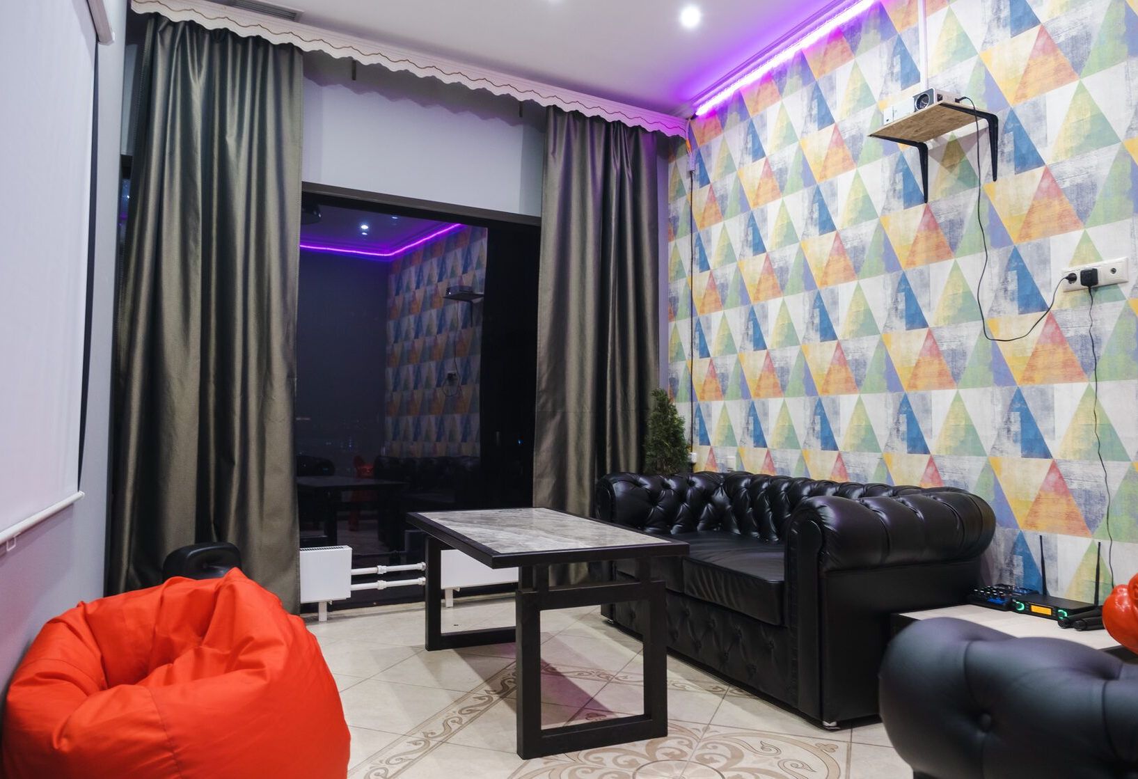 Интерьер лофта на Бауманской