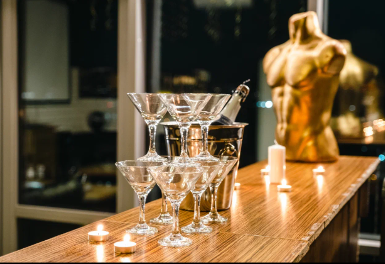 Крыша с лаунж зоной для мероприятий