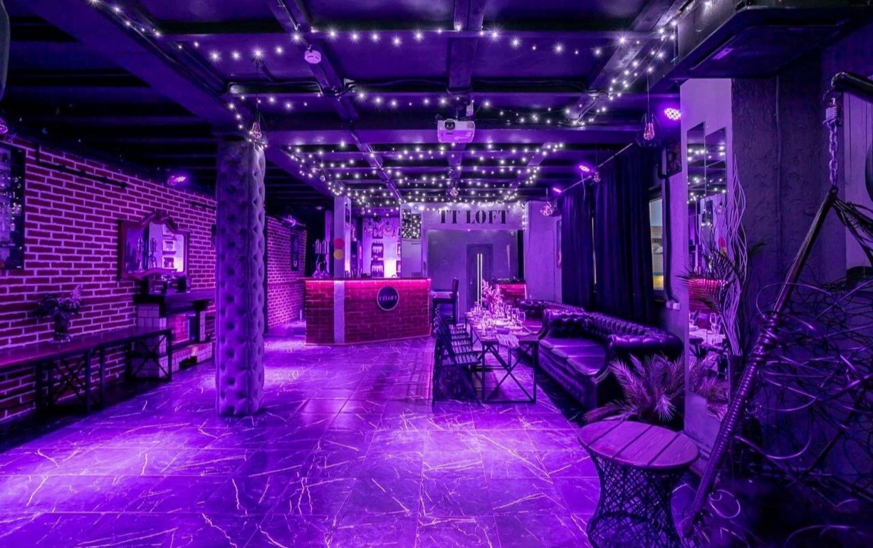 Лофт для мероприятий в Москве - интерьер