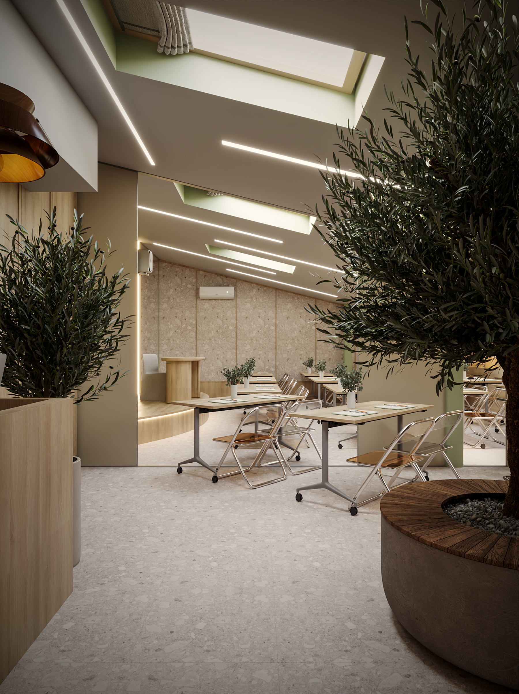 Оборудование зала для мероприятий