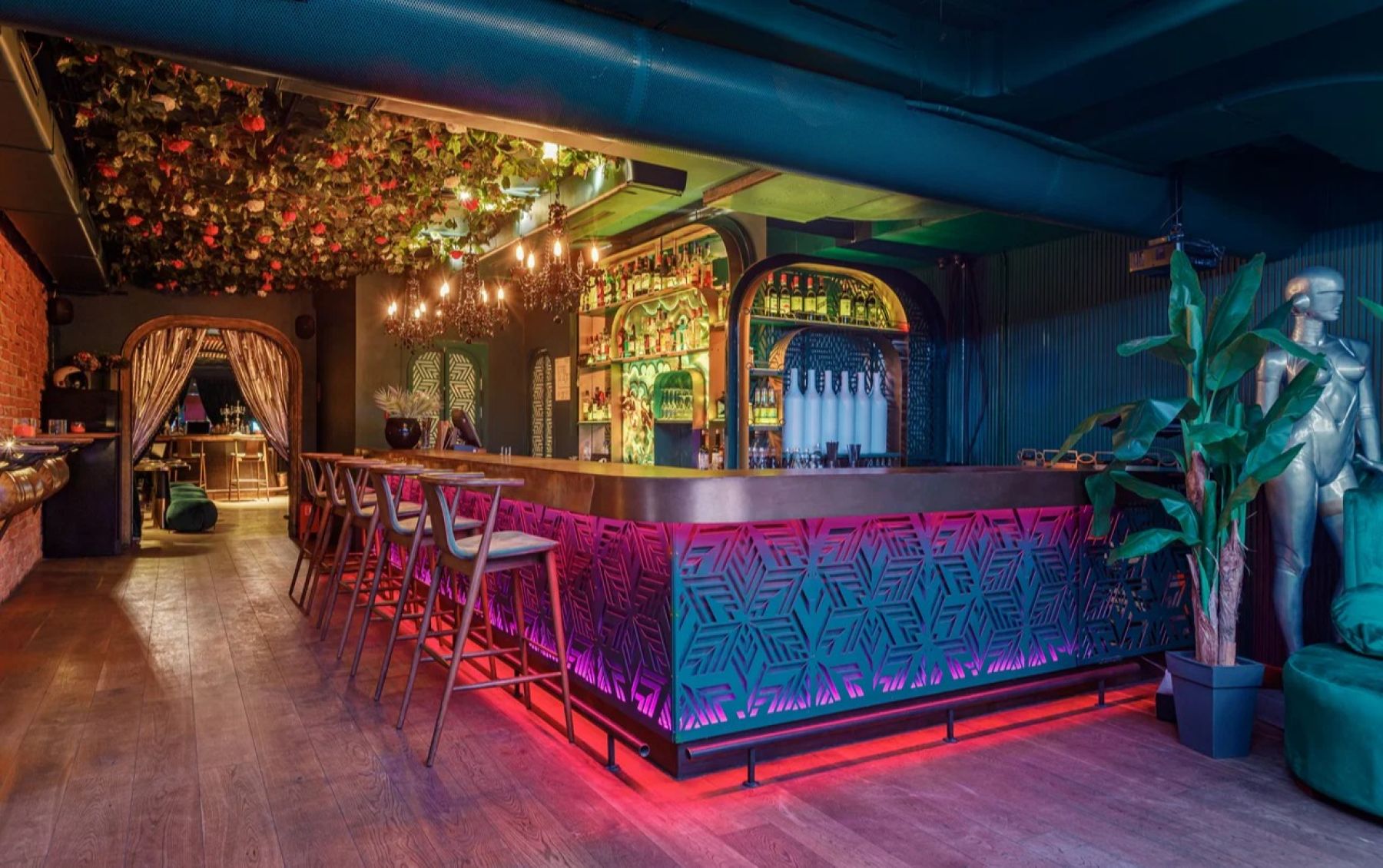 Цветочный лофт в Москве - общий вид