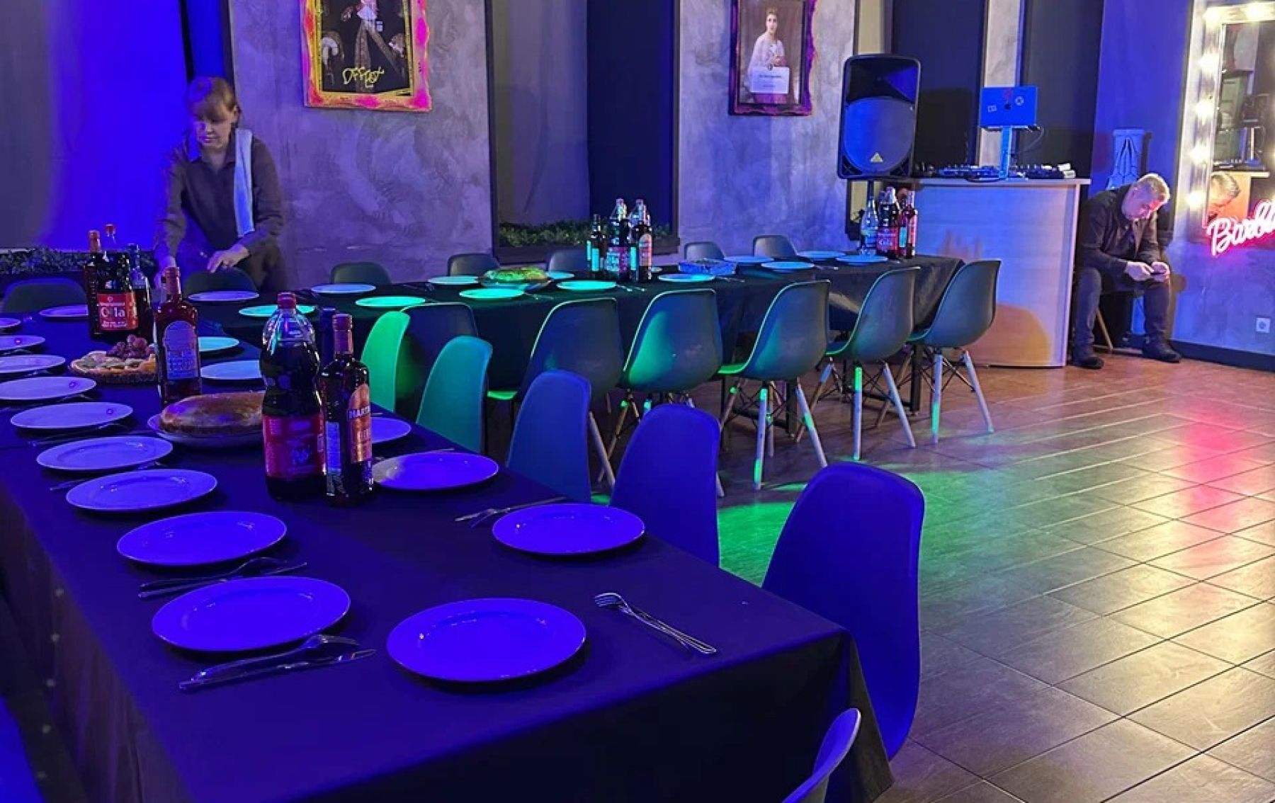 Стильный интерьер лофта с открытой планировкой