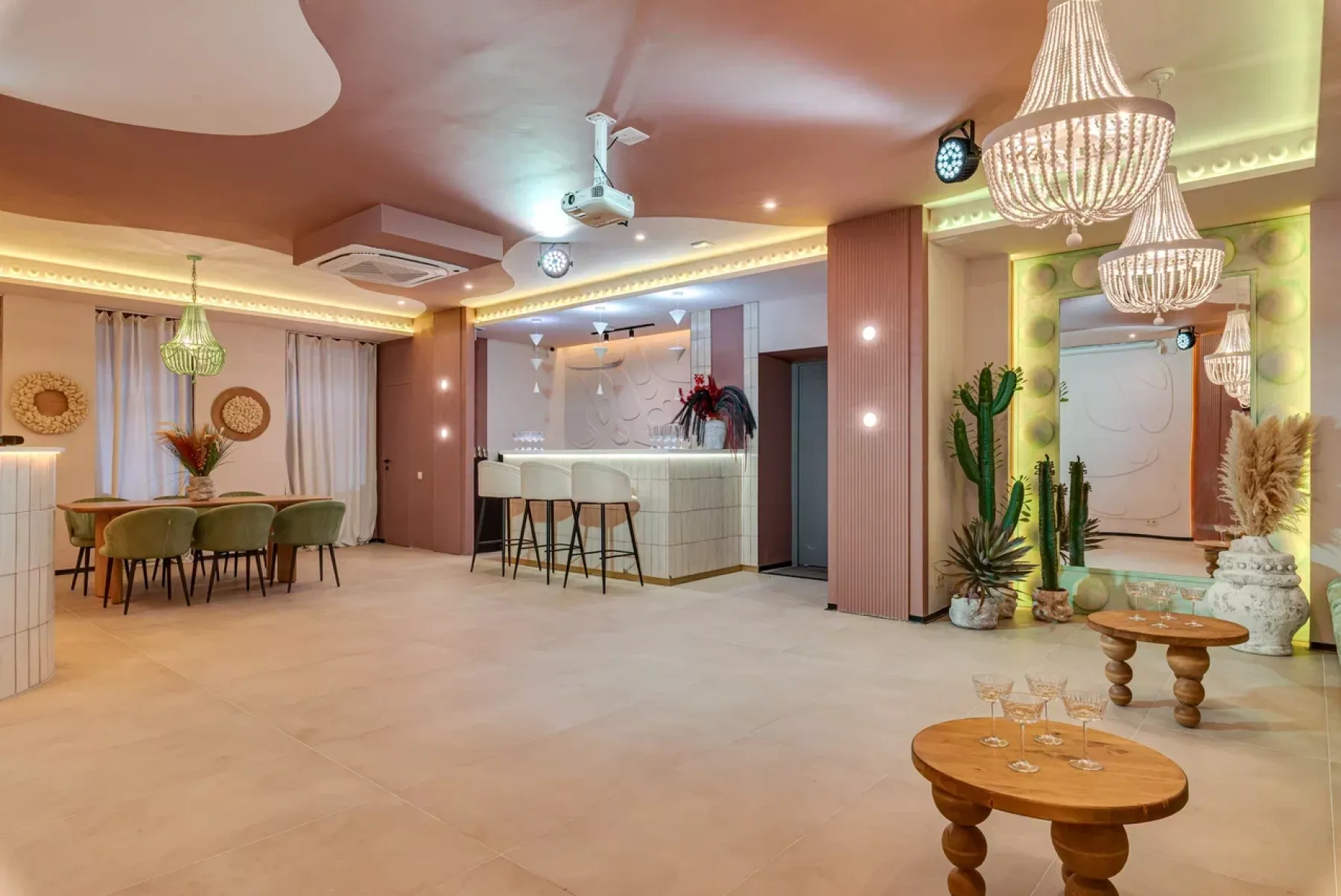 Техническое оборудование лофта Сенди