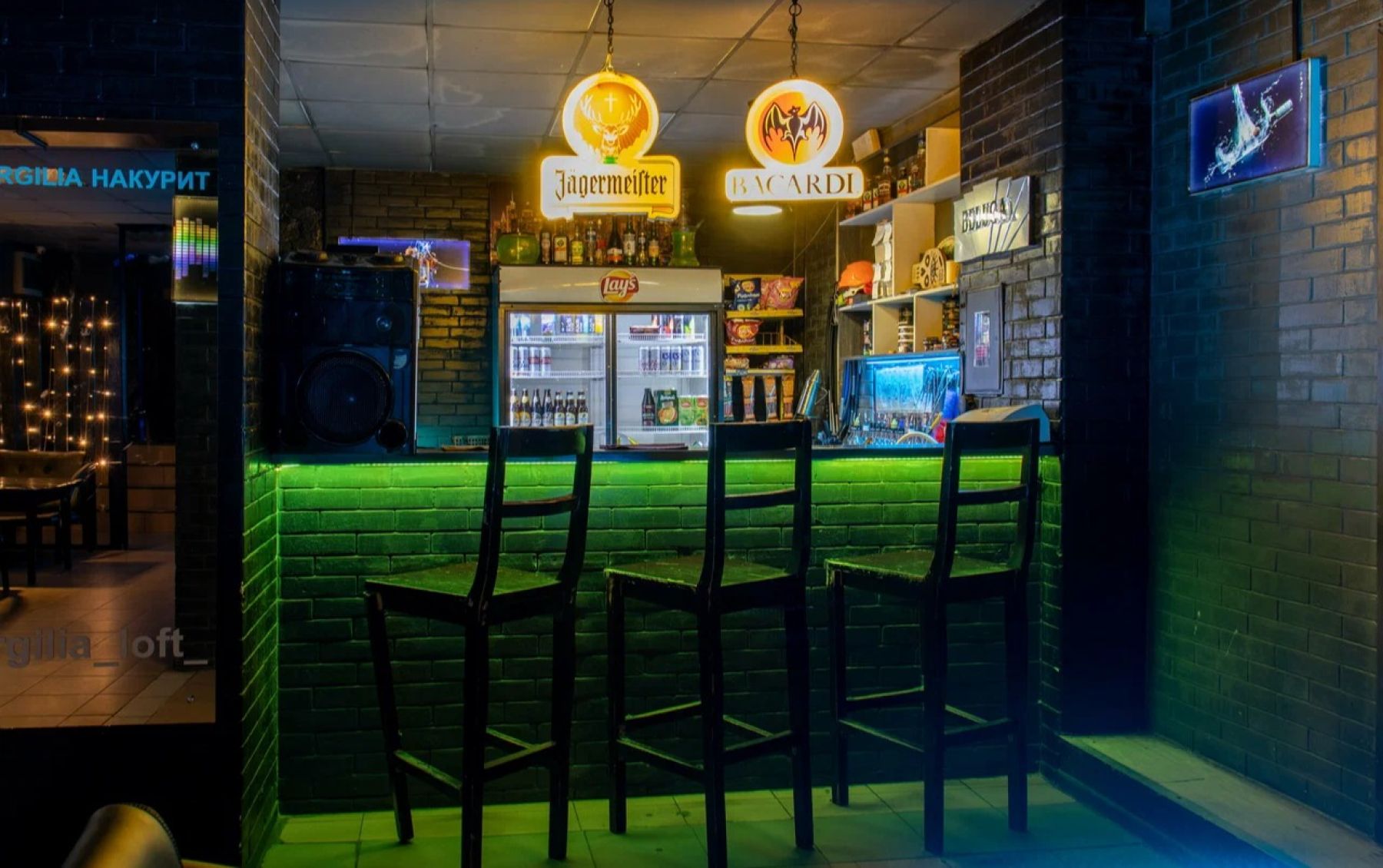 Лофт Бар Империя: интерьер