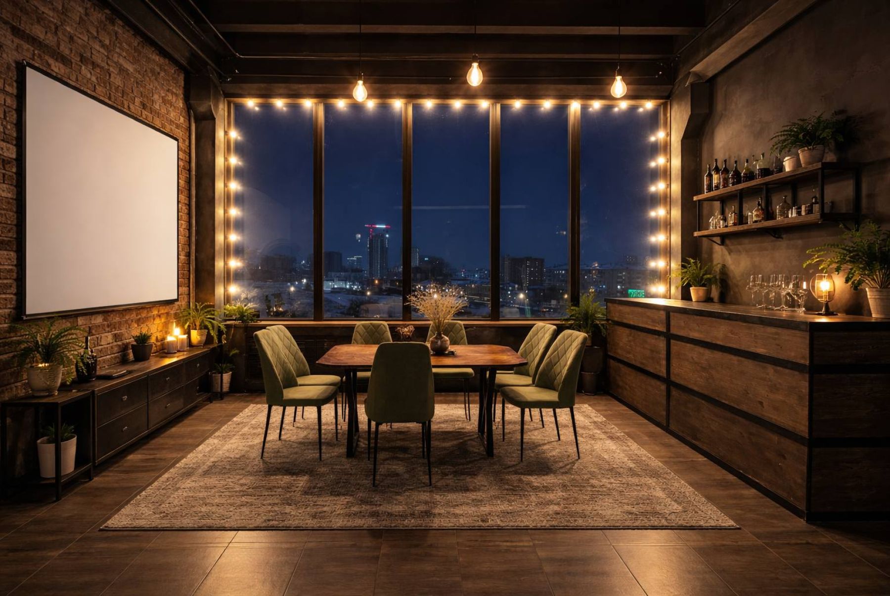 Профессиональная светомузыка в лофте NEO