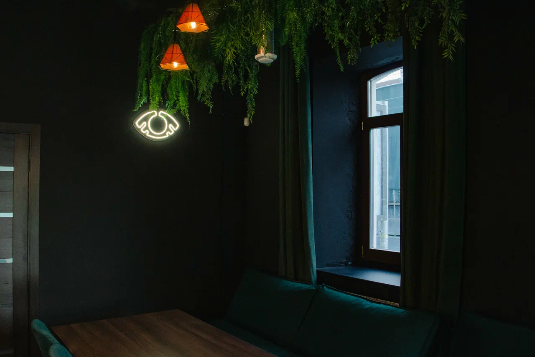 Зона для мероприятий в лофте