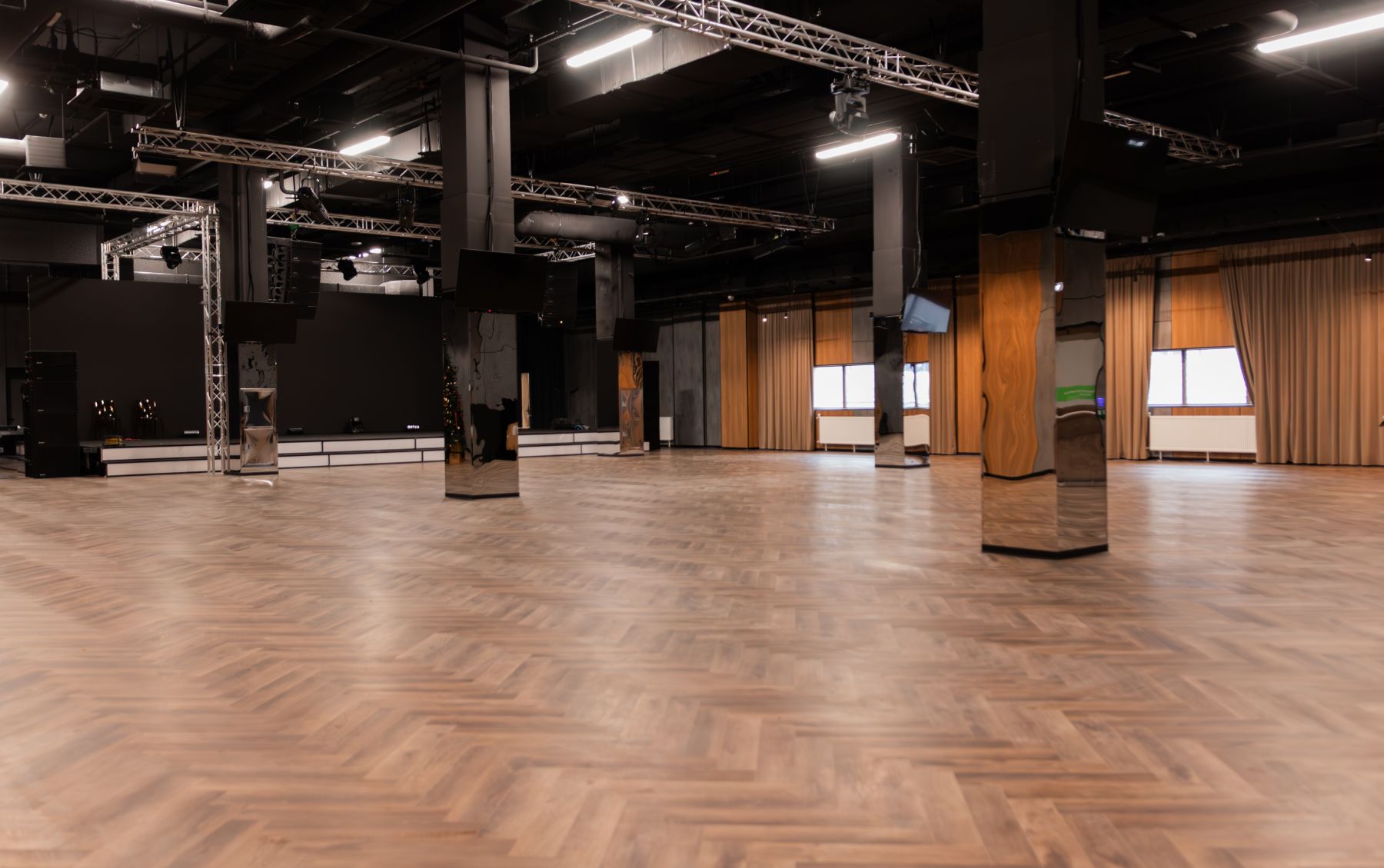 Союз Холл - вид на зал