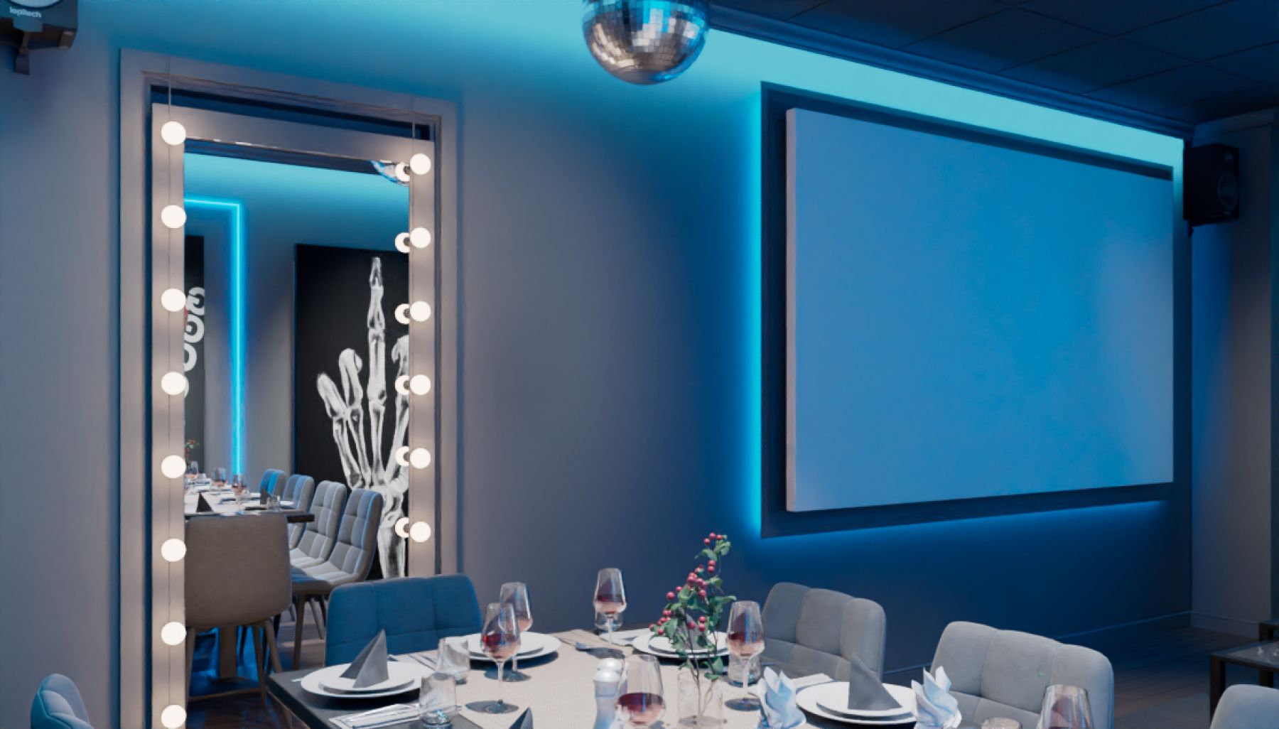 Уютная веранда с видом на Москву