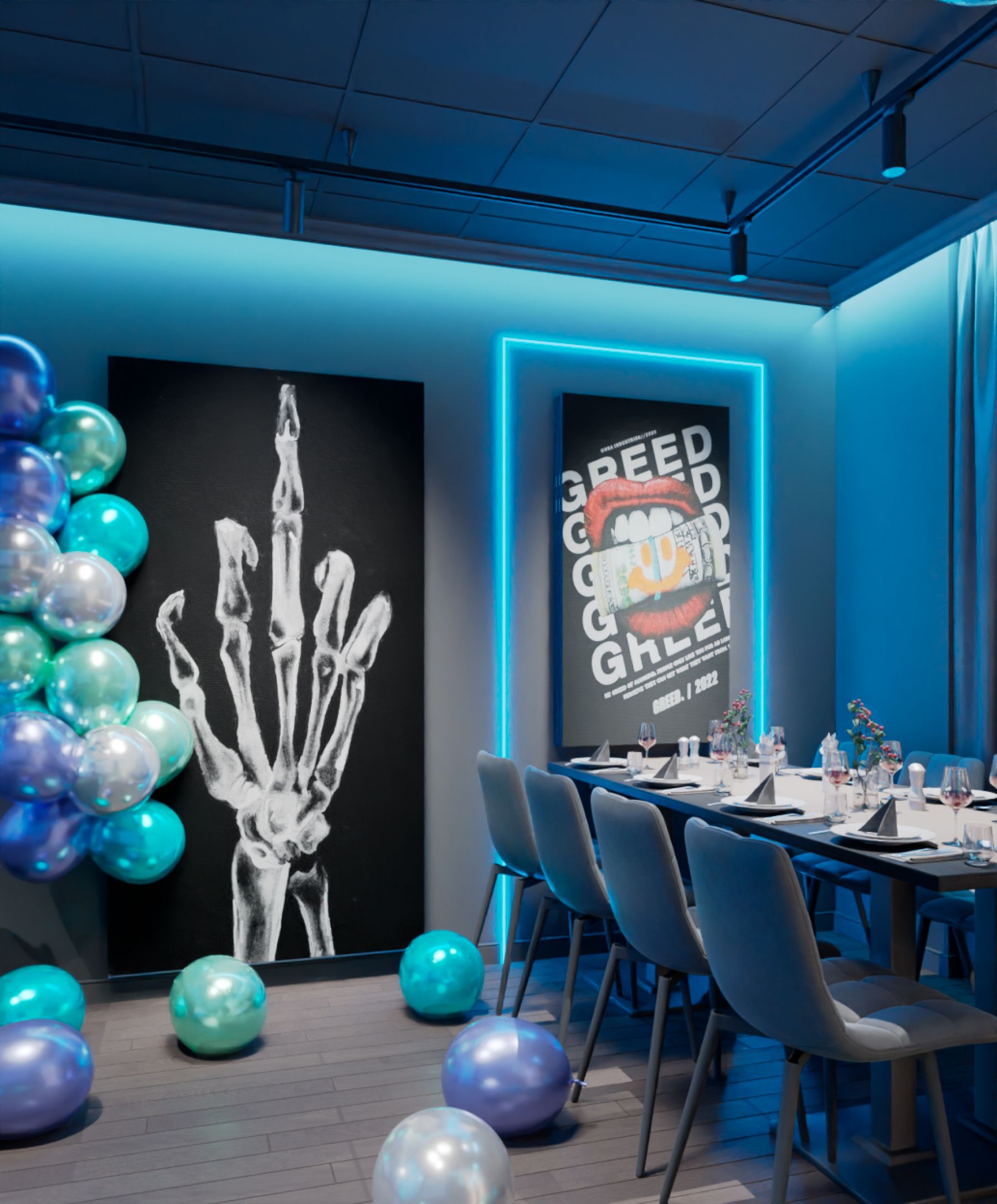 Просторный лофт для праздников и встреч