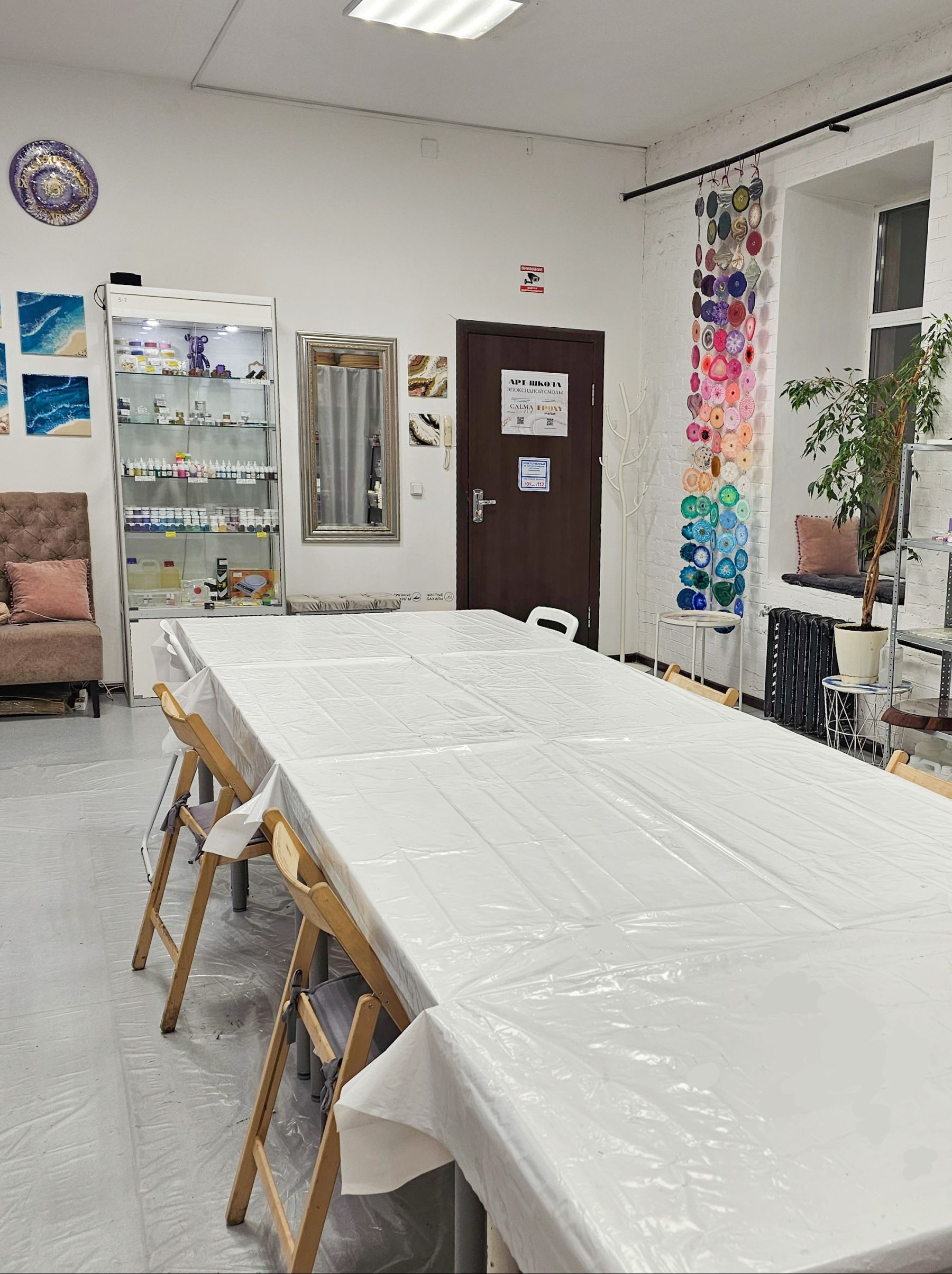 Светлая студия в центре Москвы