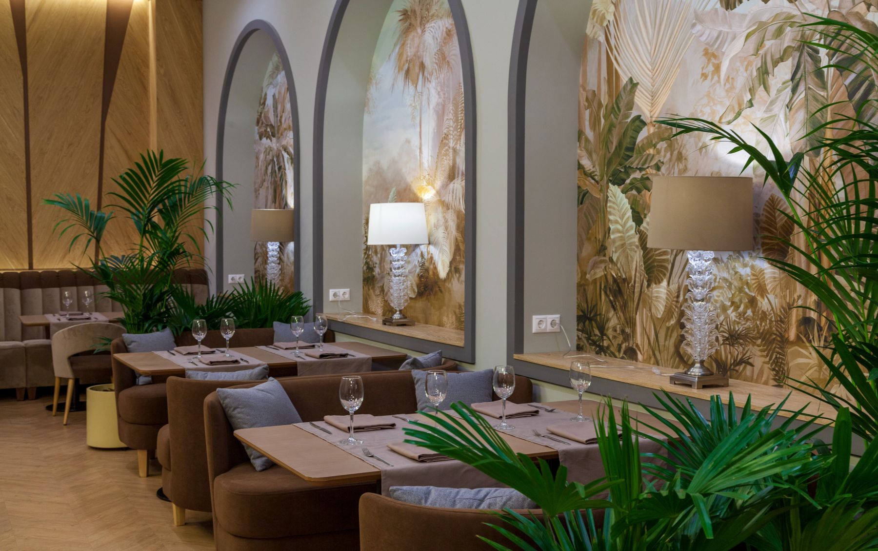 Парк развлечений TeikaBoom - интерьер с тематикой сафари