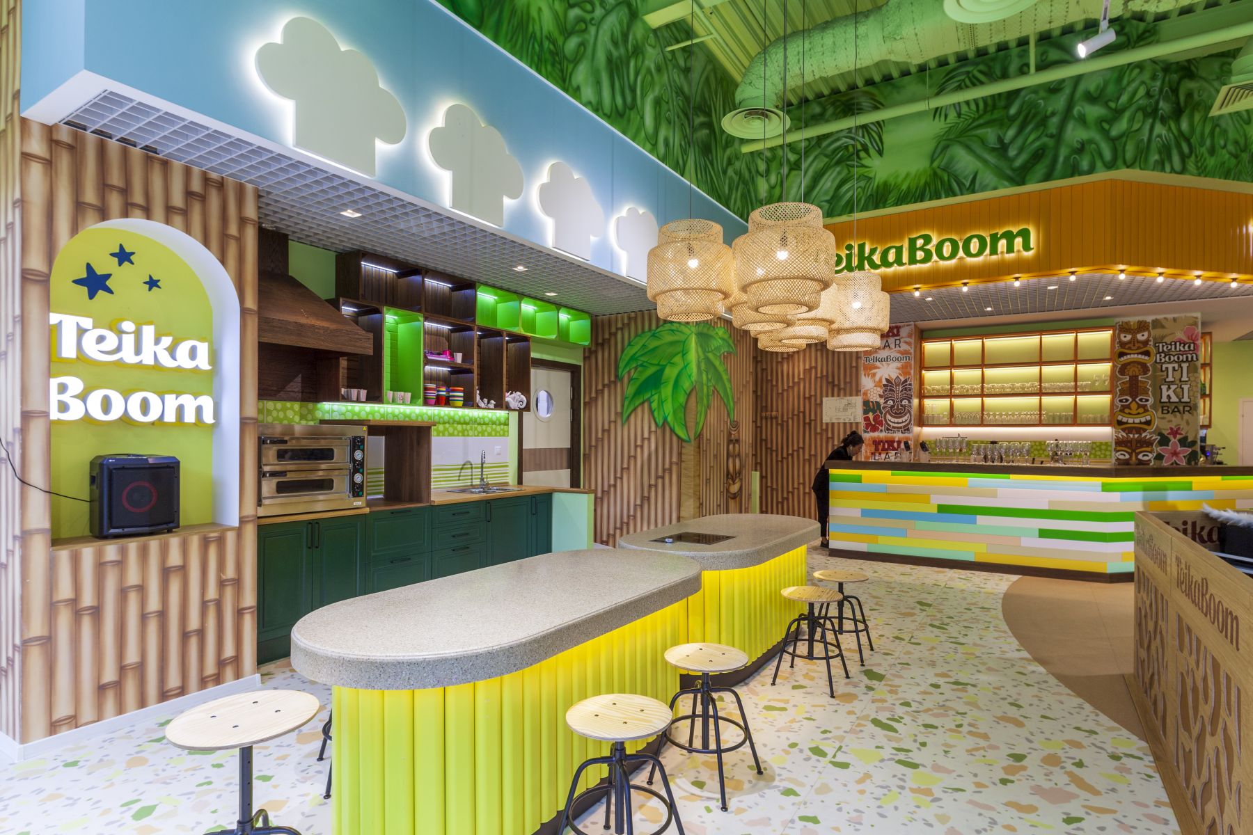 Игровая зона парка TeikaBoom