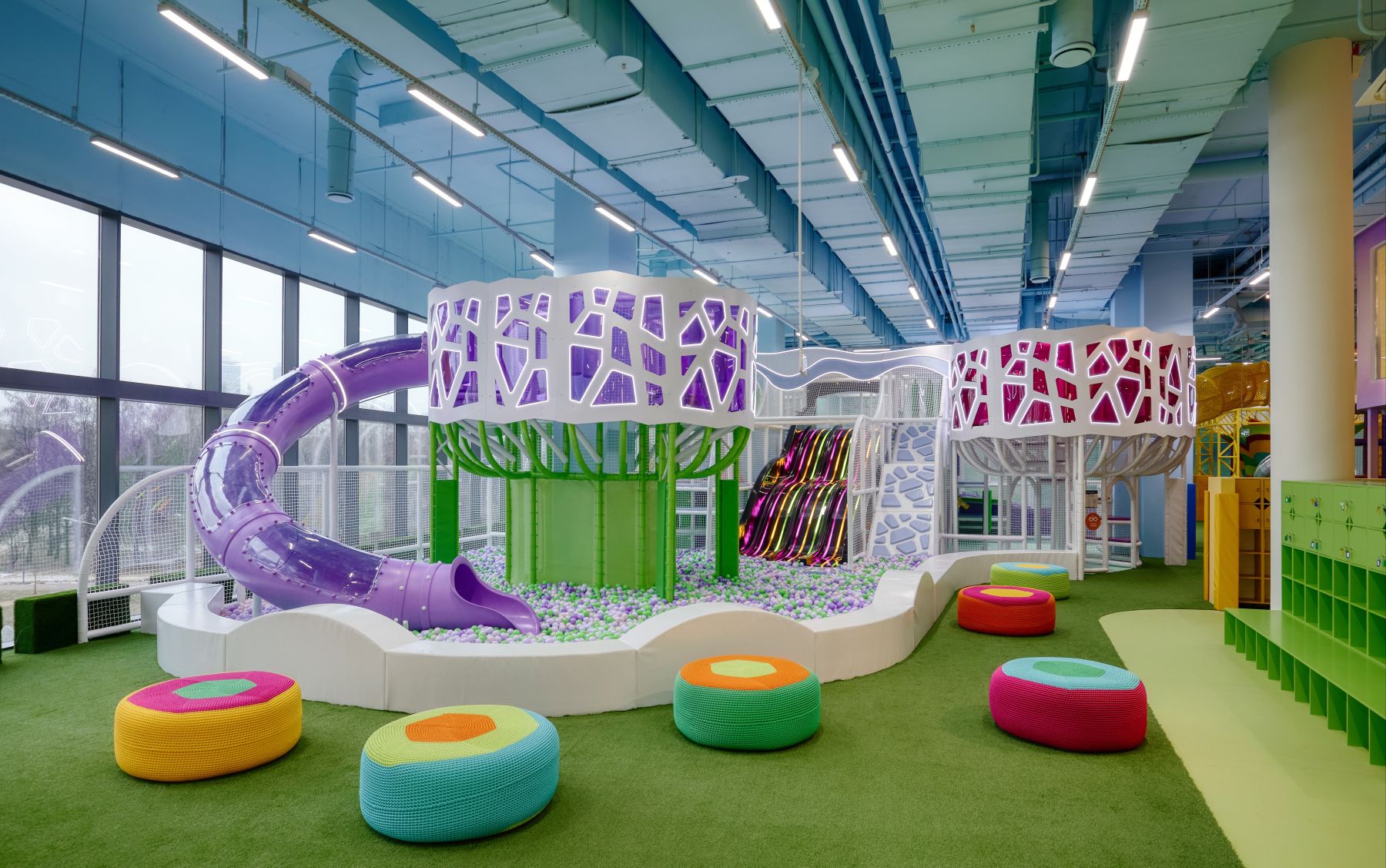 Интерьер парка развлечений TeikaBoom