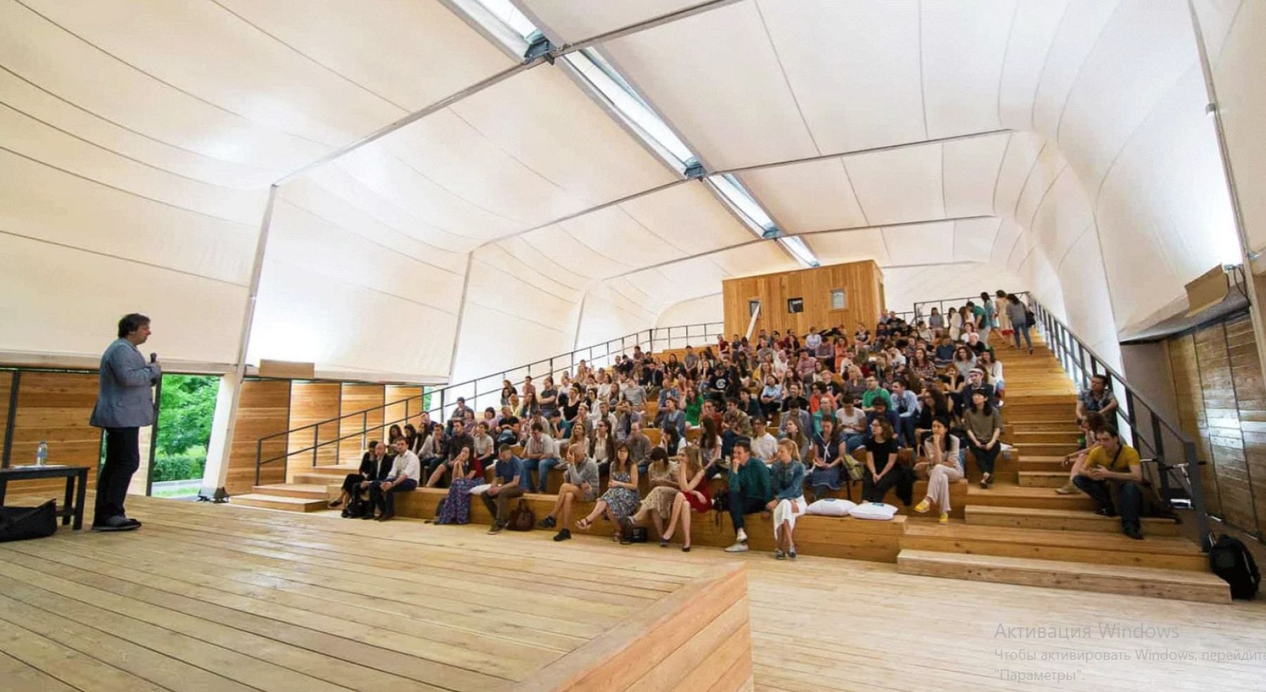 Камерное пространство Лектория на ВДНХ