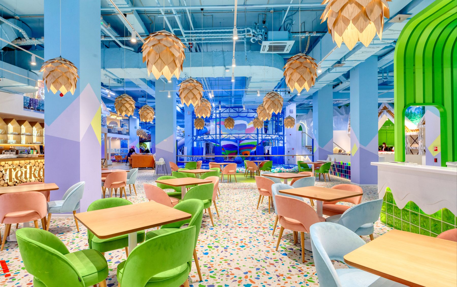 Парк развлечений TeikaBoom - игровая зона