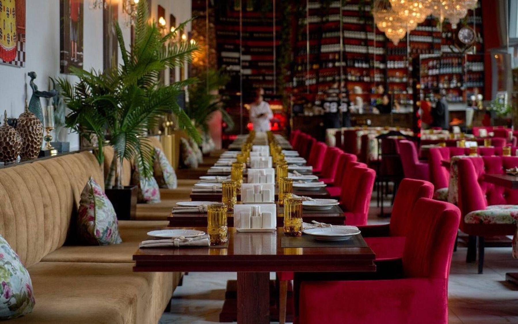 Сцена в ресторане Le’purshi