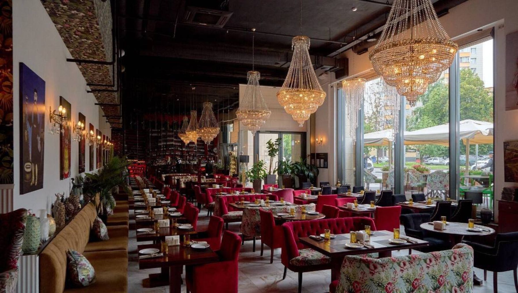 Зал для мероприятий в ресторане Le’purshi