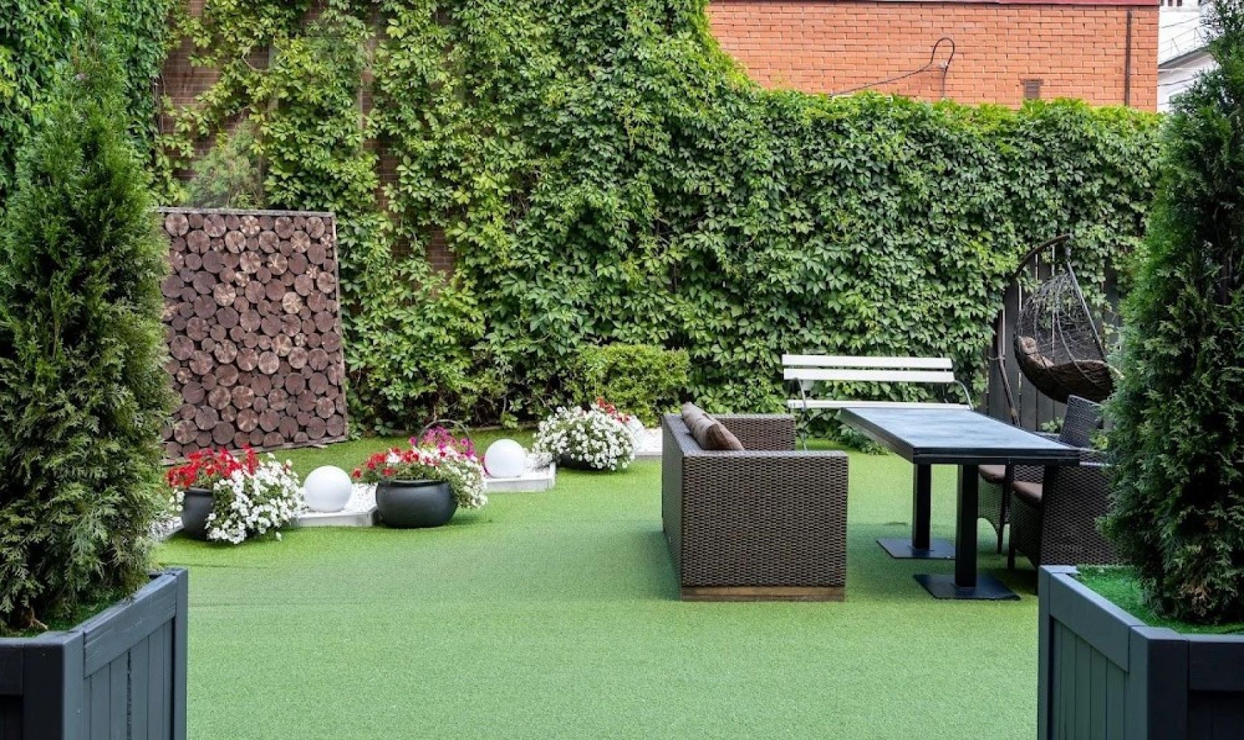 Декор летней террасы для мероприятий