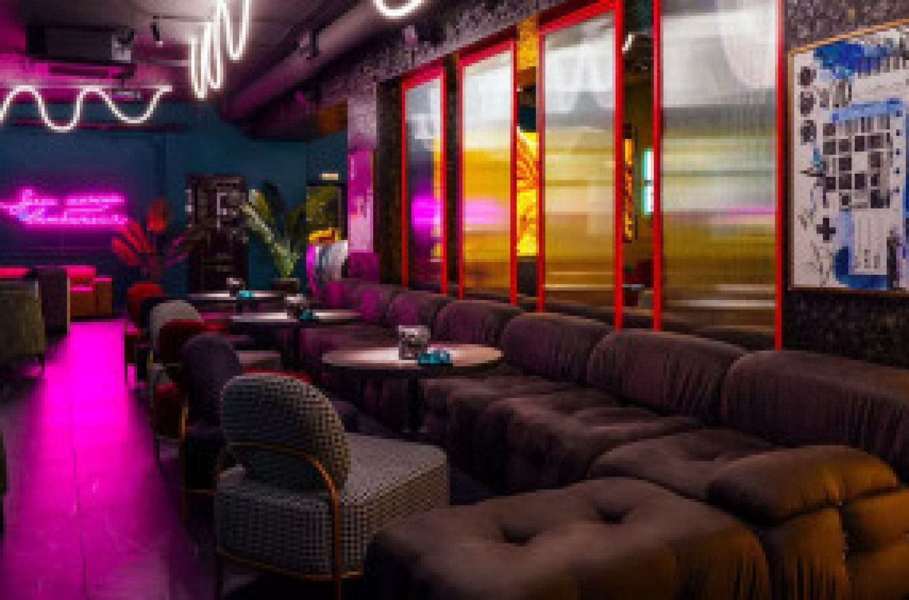 Атмосфера вечеринки в Cactus J на Шаболовке