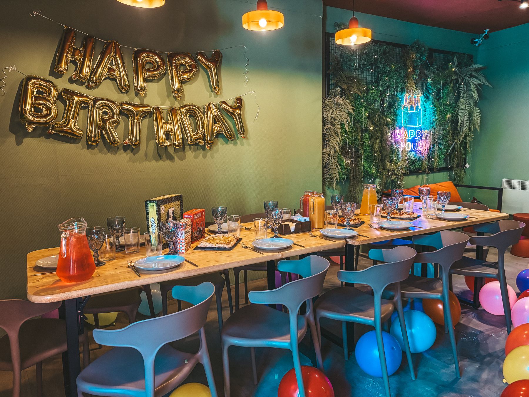 Танцпол в лофте Олив