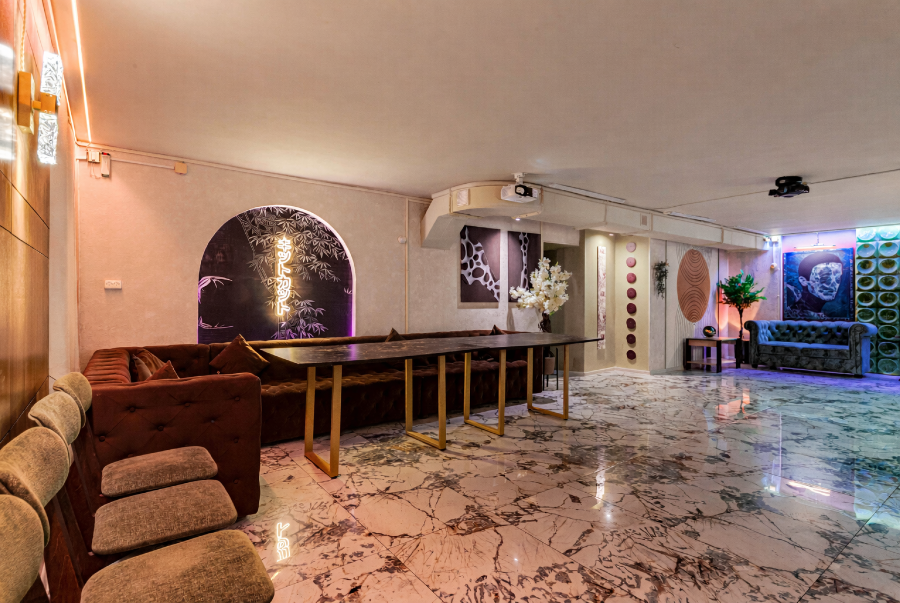 Оборудование для мероприятий в лофте